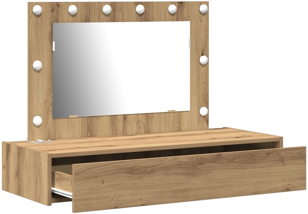 Makiažo stalas Ruda 100 x 40 x 70 cm Apdirbta mediena