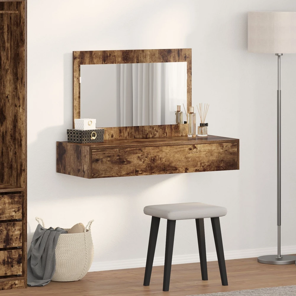 Makiažo stalas Ruda 100 x 40 x 70 cm Apdirbta mediena