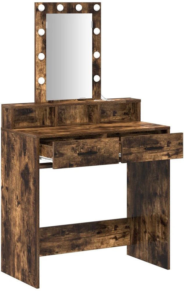Makiažo stalas Ruda 79 x 41 x 140 cm Apdirbta mediena