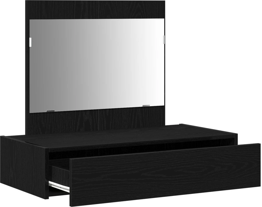 Makiažo stalas Juoda 83 x 40 x 70 cm Apdirbta mediena