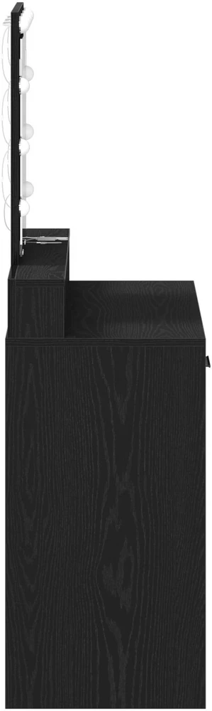 Makiažo stalas Juoda 79 x 41 x 140 cm Apdirbta mediena