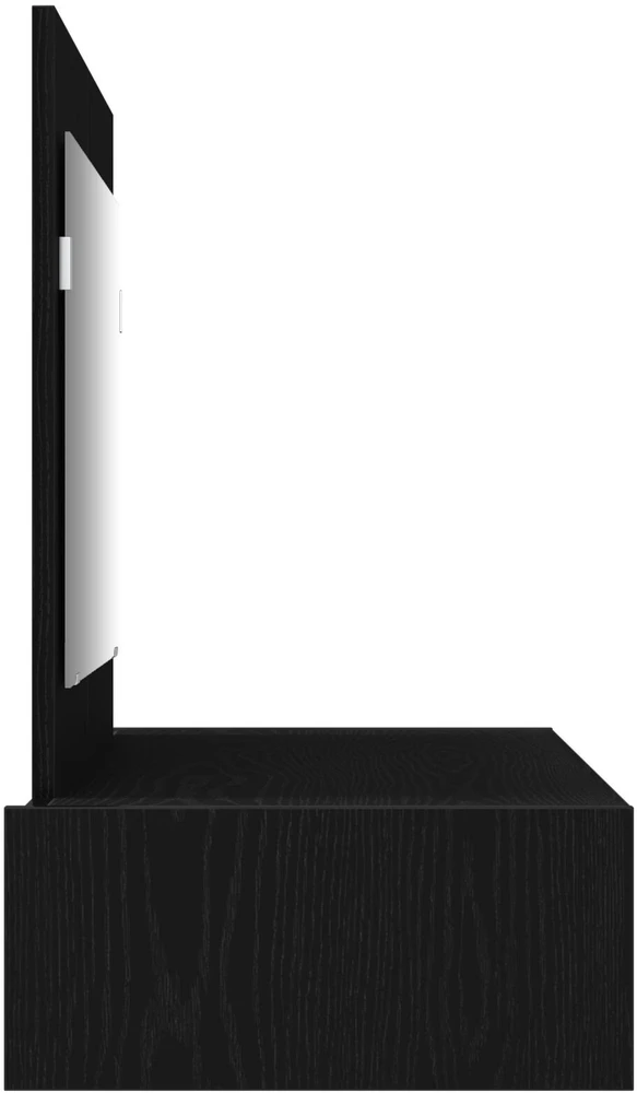 Makiažo stalas Juoda 100 x 40 x 70 cm Apdirbta mediena