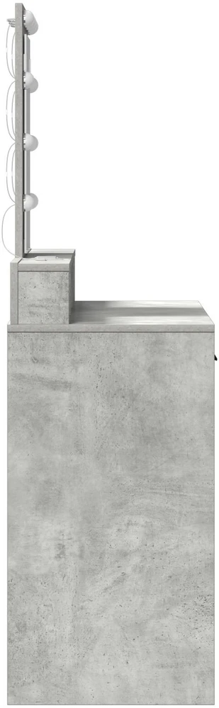 Makiažo stalas Pilka 100 x 41 x 140 cm Apdirbta mediena