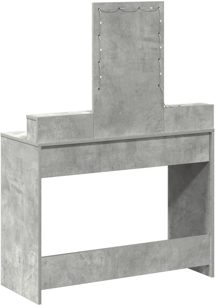 Makiažo stalas Pilka 100 x 41 x 140 cm Apdirbta mediena