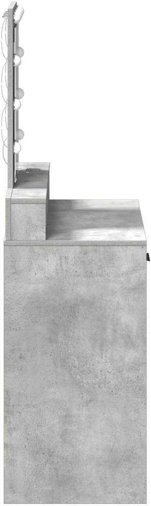 Makiažo stalas Pilka 79 x 41 x 140 cm Apdirbta mediena