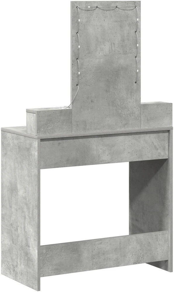 Makiažo stalas Pilka 79 x 41 x 140 cm Apdirbta mediena