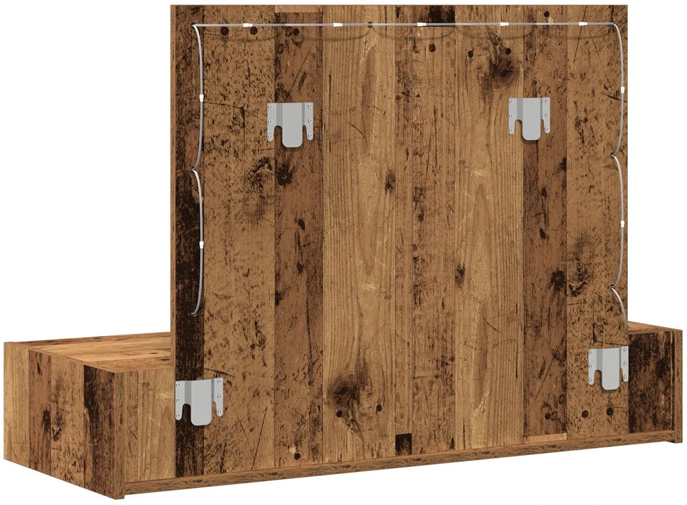 Makiažo stalas Ruda 100 x 40 x 70 cm Apdirbta mediena