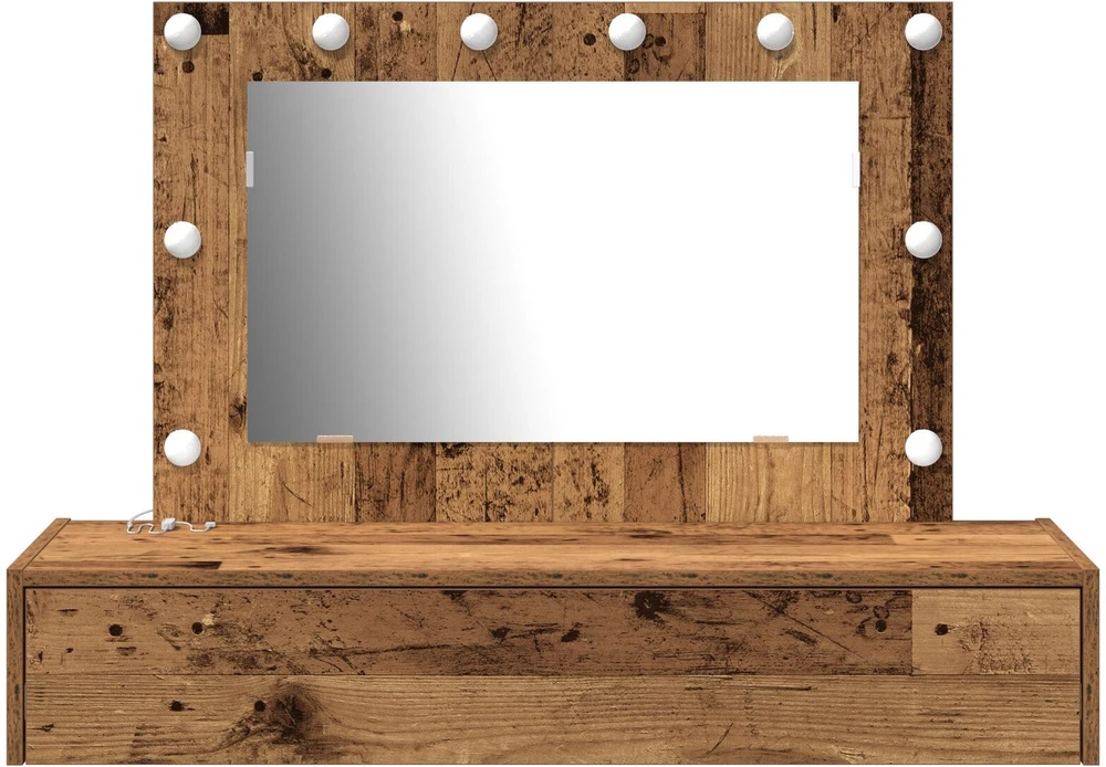 Makiažo stalas Ruda 100 x 40 x 70 cm Apdirbta mediena