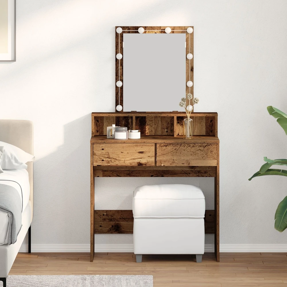 Apsirengimo stalas Senovinis medis 80 x 41 x 144.5 cm