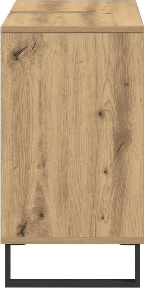 Vonios spintelė Amatininkų ąžuolas 80 x 33 x 60 cm