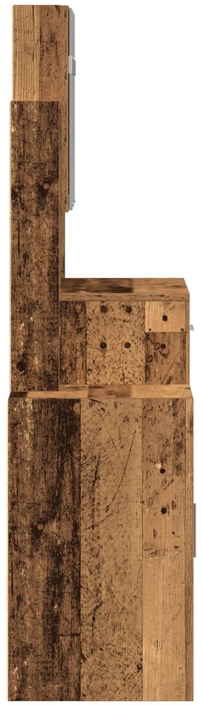 Makiažo stalas Senas medis 80 x 35 x 132 cm Apdirbta mediena