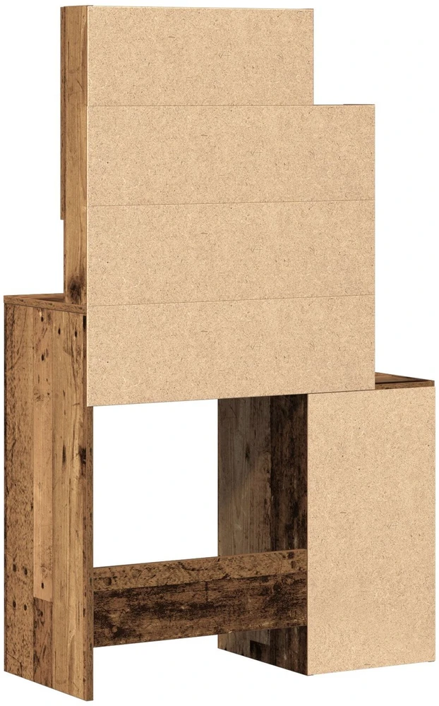 Makiažo stalas Senas medis 80 x 35 x 132 cm Apdirbta mediena