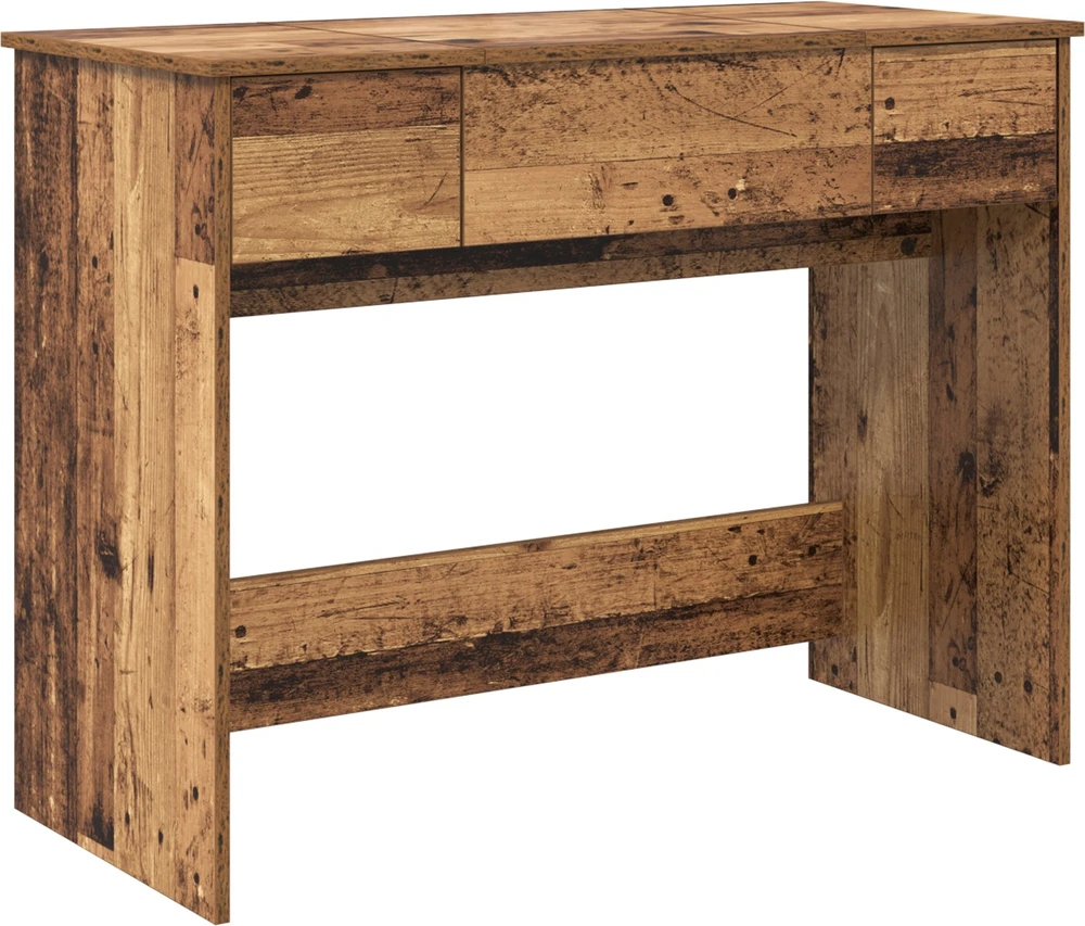 Kosmetinis Stalas su stalčių Senas medis 100 x 45 x 76 cm