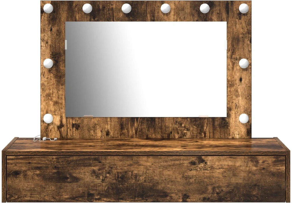 Makiažo stalas Ruda 100 x 40 x 70 cm Apdirbta mediena