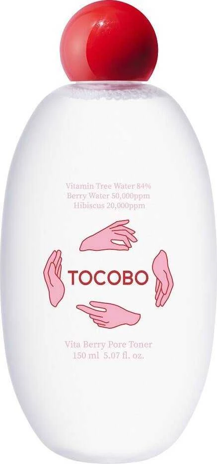 TOCOBO Vita Berry Pore Toneris veido tonikas su vitaminais , 150 ml