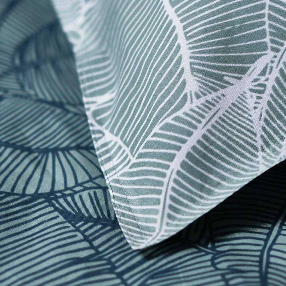 Patalynės komplektas TODAY Patalynė bawełniana Leaves, dvipusė, 220 x 240 cm