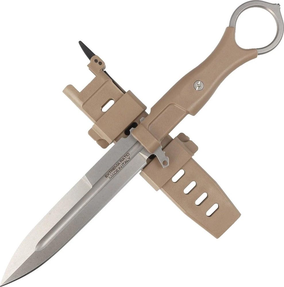 TOGO Extrema Ratio Misericordia Desert FRN peilis, Stone W