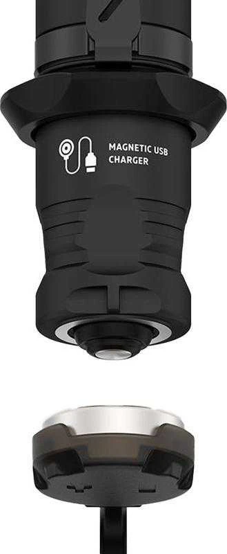 Žibintuvėlis Armytek Dobermann Pro Magnet USB, šilta šviesa