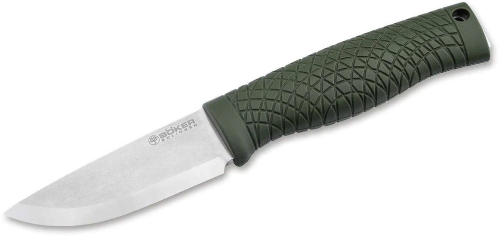 Peilis Boker Solingen Bronco Mini CPM3V Žalias Scandi 121518