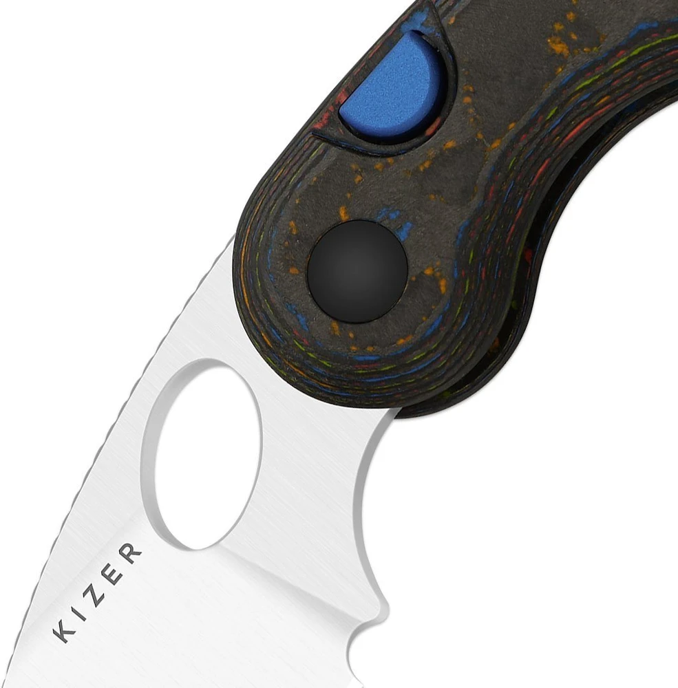 TOGO Peilis Kizer Microbe Camo Carbon M390