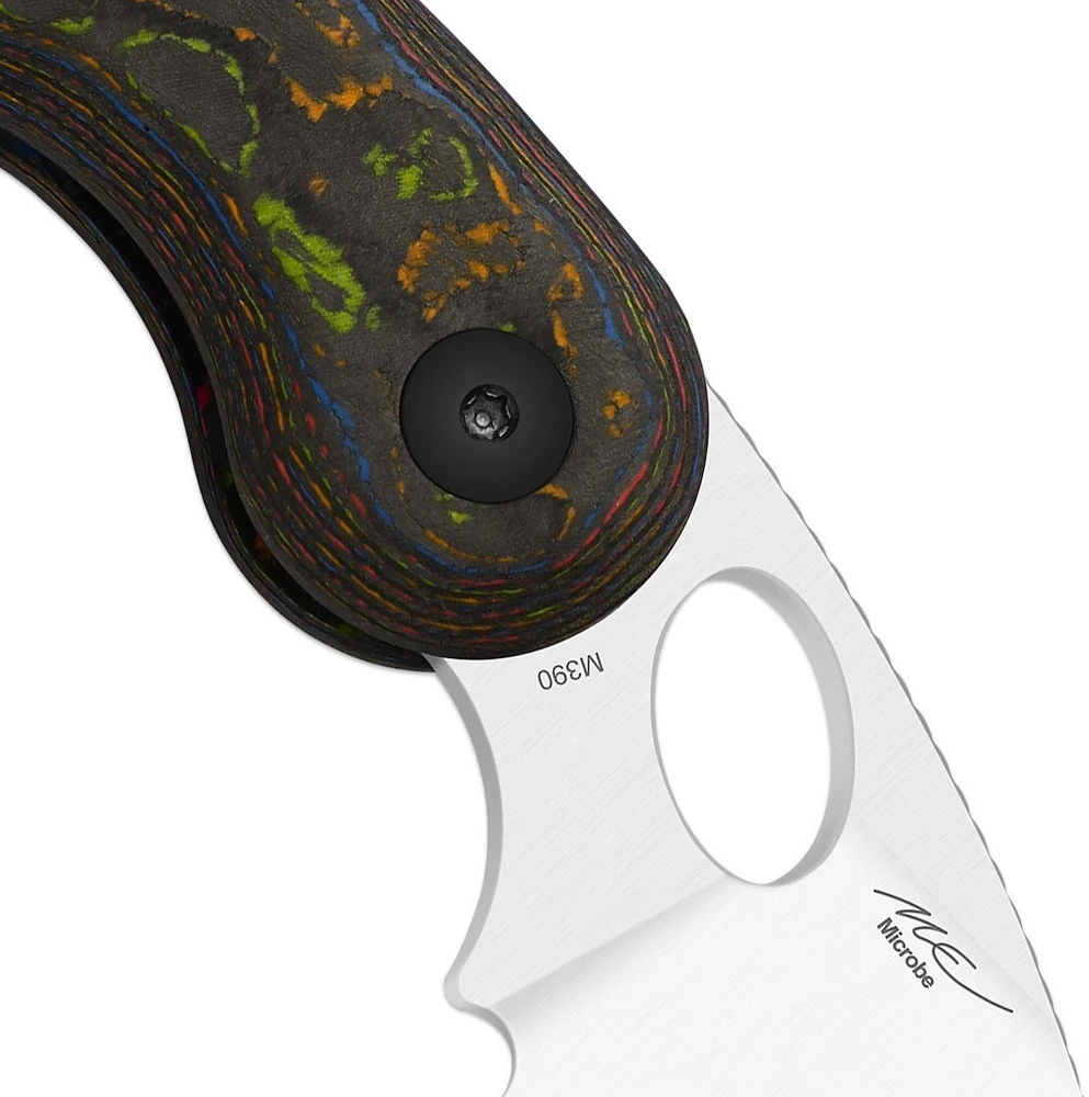 TOGO Peilis Kizer Microbe Camo Carbon M390