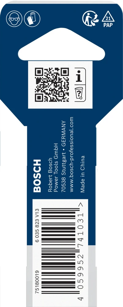 Bosch Trapecijos formos ašmenys, 10 vnt.