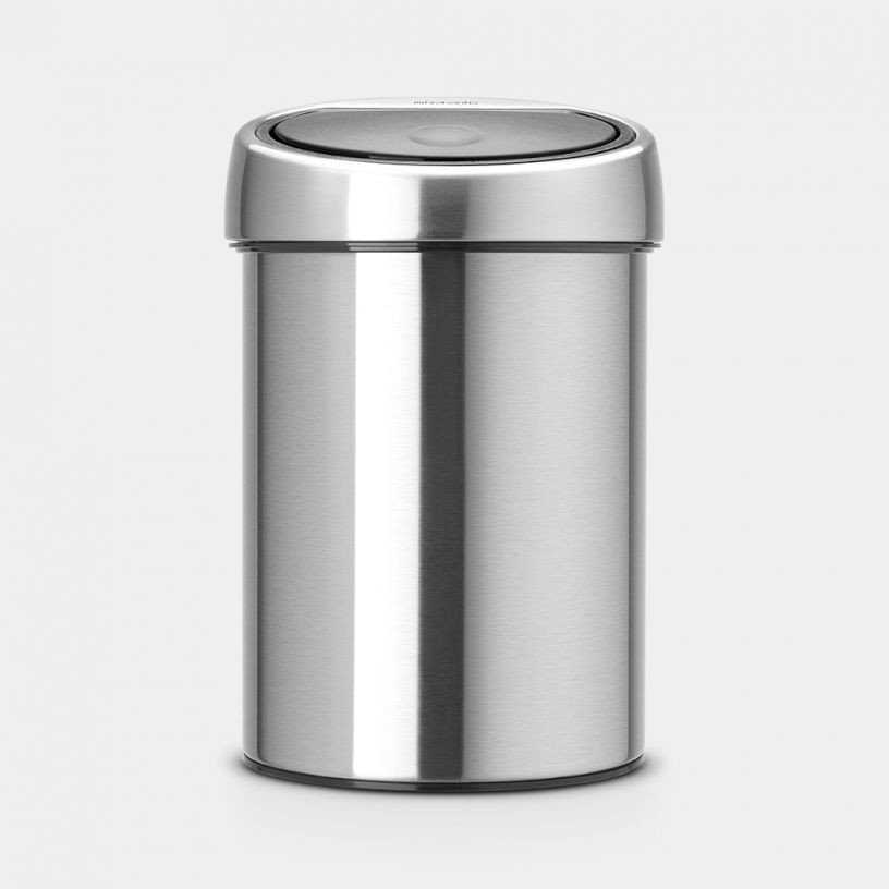 Krepinis nuleidimo mechanizmas Brabantia tualeto / tualetinio popieriaus šiukšliadėžė Brabantia, liečiama, 3 l