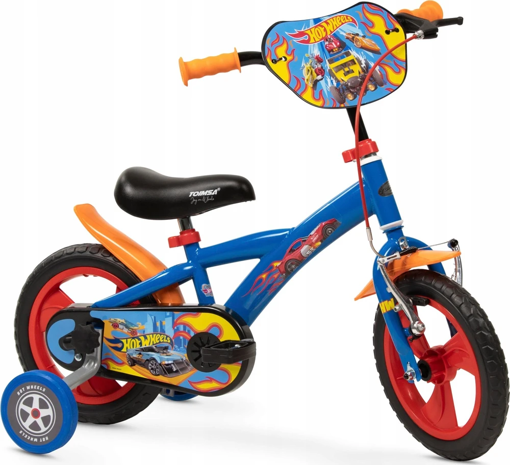 Toimsa Vaikiškas Dviratis - Hot Wheels 1168 12" Mėlynas