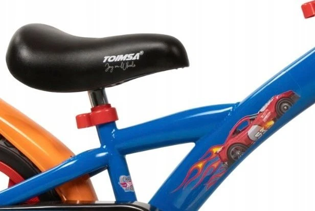 Toimsa Vaikiškas Dviratis - Hot Wheels 1168 12" Mėlynas