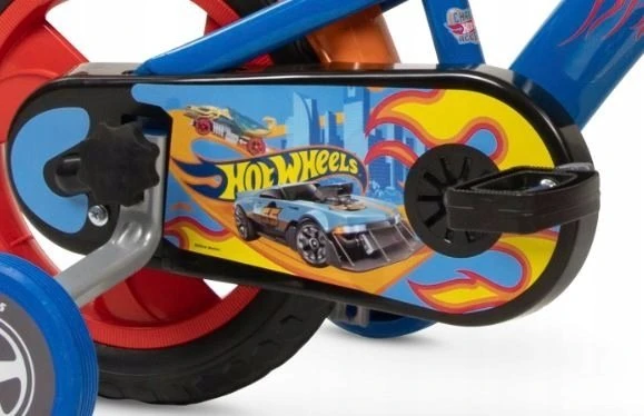 Toimsa Vaikiškas Dviratis - Hot Wheels 1168 12" Mėlynas