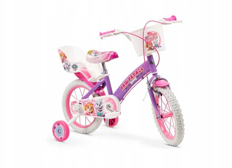 Children's Bike 14" Paw Patrol Violetinė 1480 Girl TOIMSA