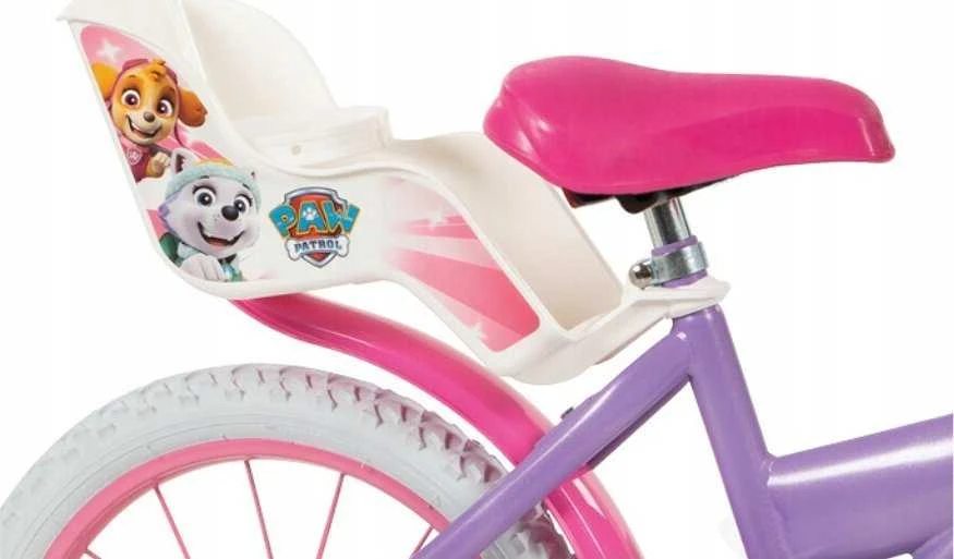 Toimsa Vaikiškas Dviratis - Paw Patrol 16", Violetinis