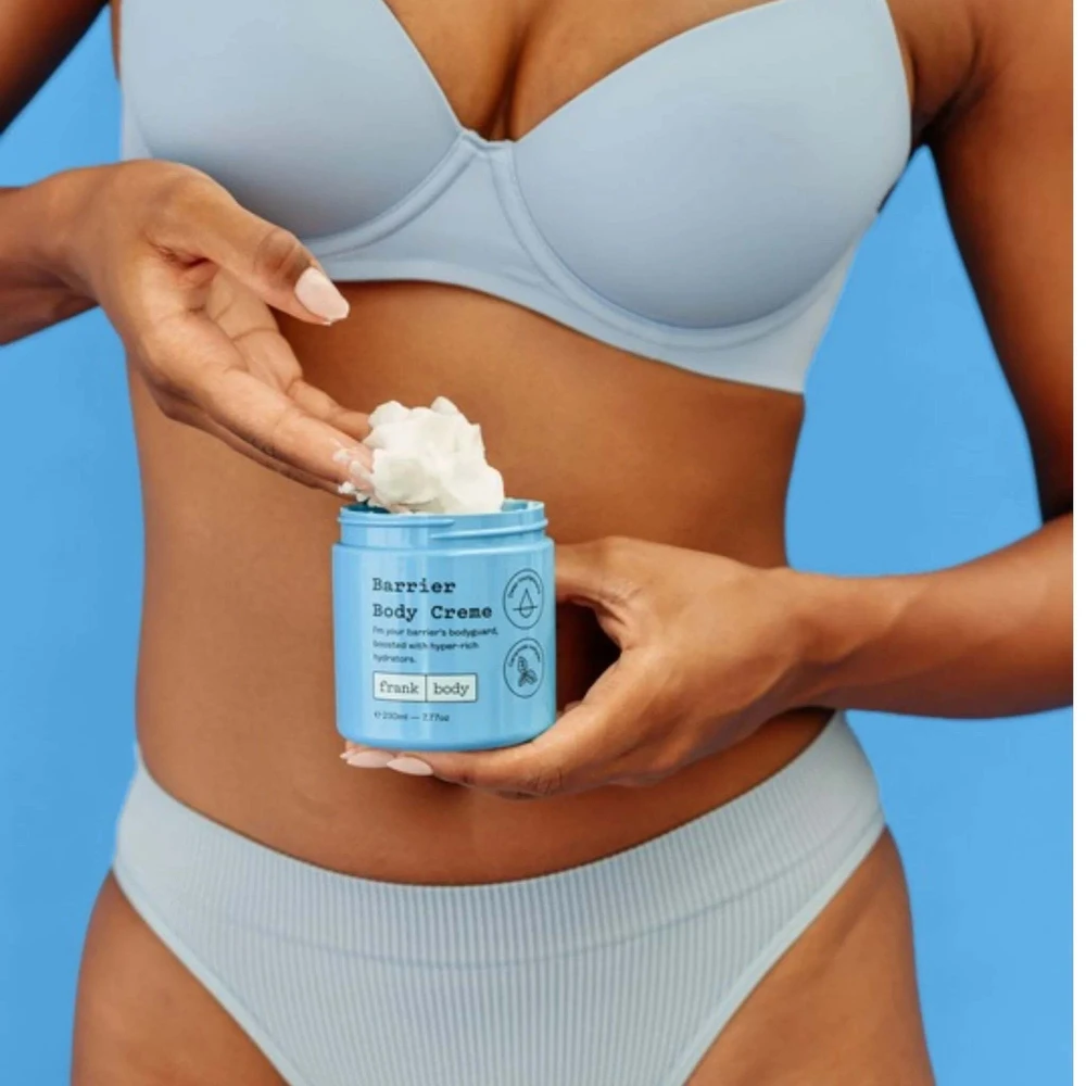 Frank Body Barrier maitinamasis kūno kremas, 230 ml