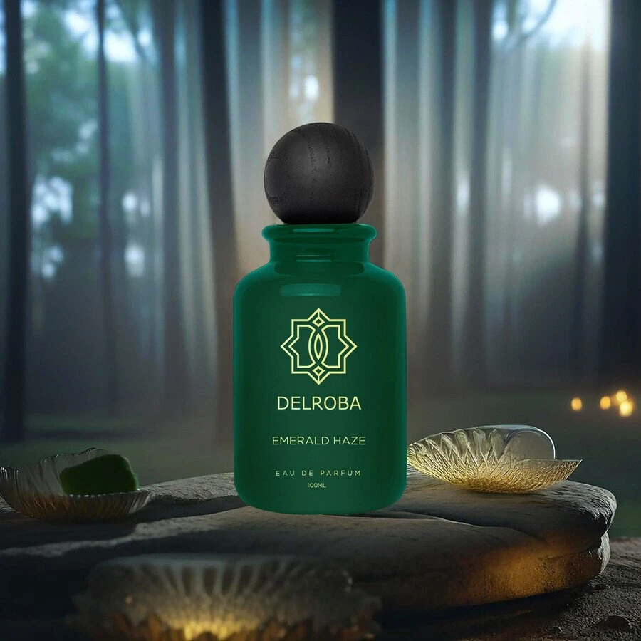 Delroba Emerald Haze EDP parfumuotas vanduo vyrams, 100 ml
