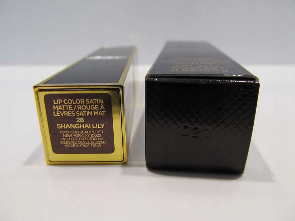 Tom Ford Matiniai lūpų dažai Lip Color Satin Matte, 3.3 g, Spalva: 28 Shanghai Lily