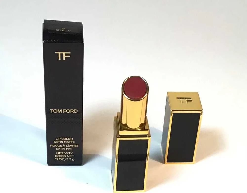 Tom Ford, Satin Matte, Kreminis Lipstick, 19, Stiletto, 3.3 g