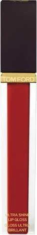 Tom Ford itin blizgūs skysti lūpų dažai „Ultra-Shine“ 08 „Lost Cherry“, 7 ml