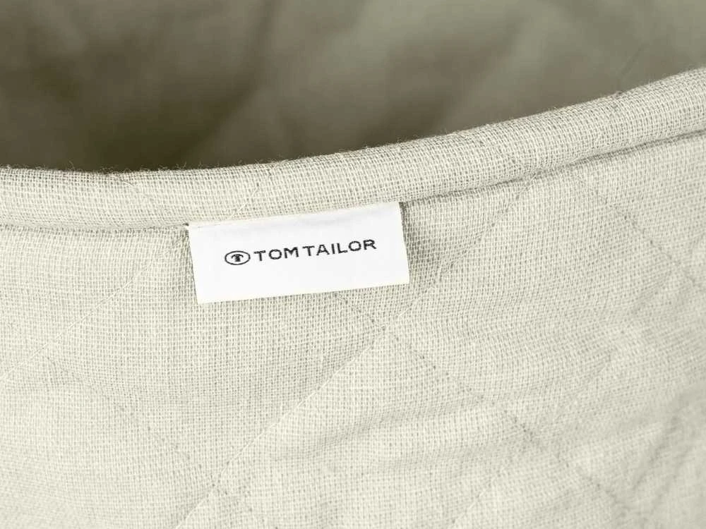 TOM TAILOR dygsniuotų skalbinių krepšelis, 67 l