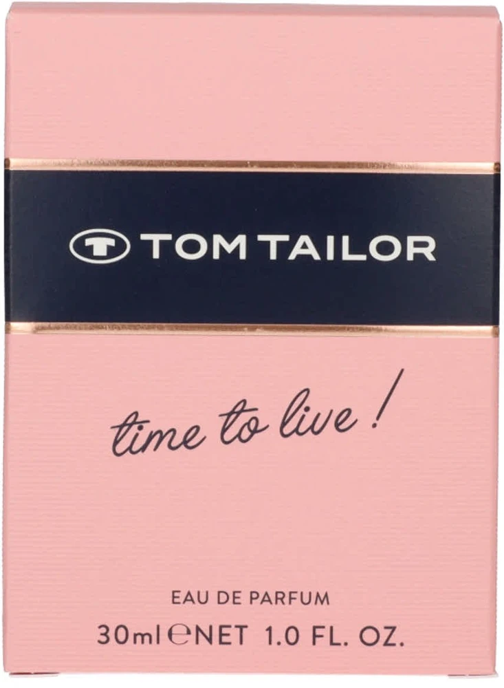 Tom Tailor Time To Live! EDP parfumuotas vanduo moterims, 30 ml