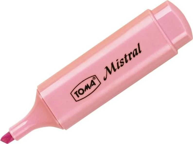 Toma Lengvintuvas Mistral Pastel rožinė (10vnt) TOMA