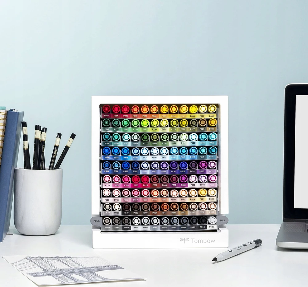 Tombow Marker ABT Dual Pen su 108 stk. i desktop display