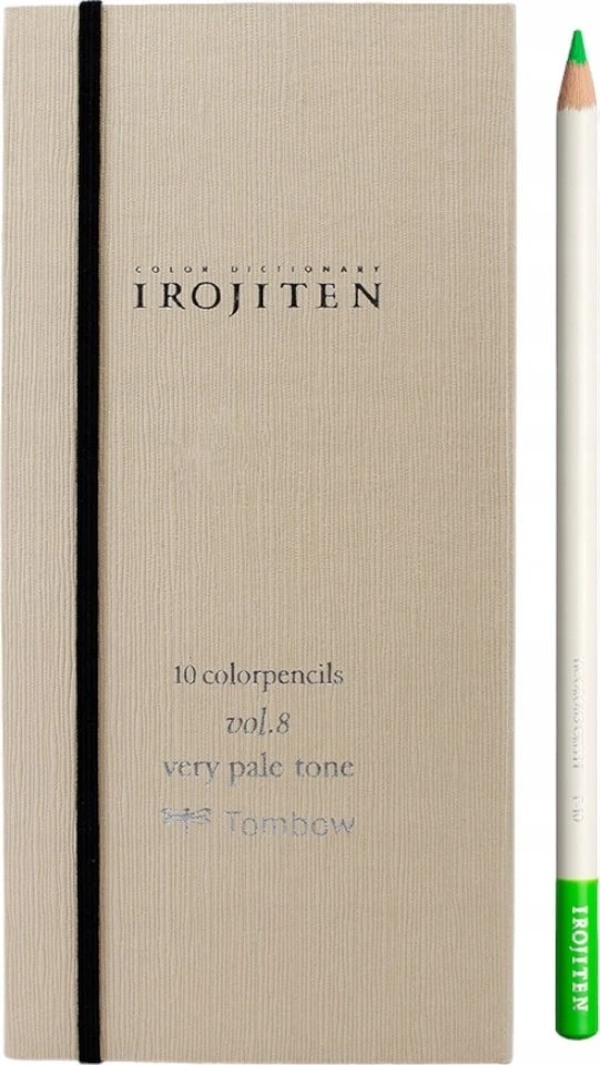 Tombow Tombow Color pieštukas IROJITEN rinkinys 8 apimtis: Labai blyškus tonas lll, 10 vnt.