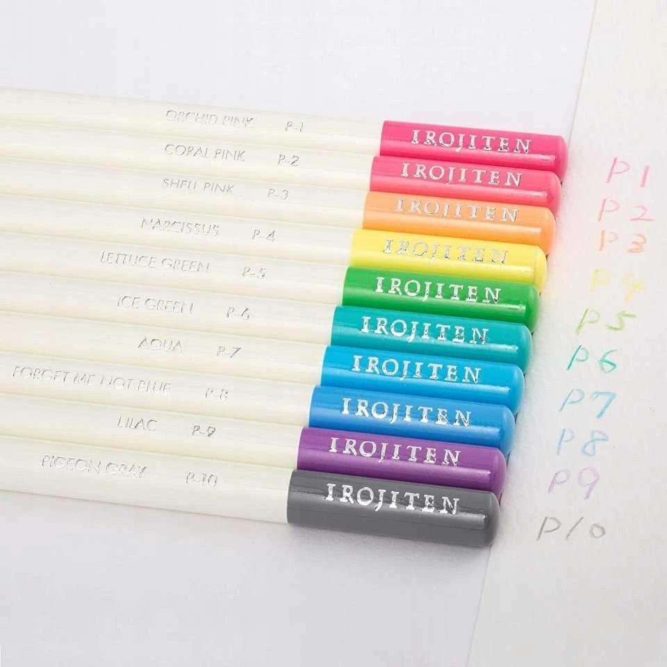 Tombow Tombow Color pieštukas IROJITEN rinkinys volume 1: Blyškus tonas l, 10 vnt.