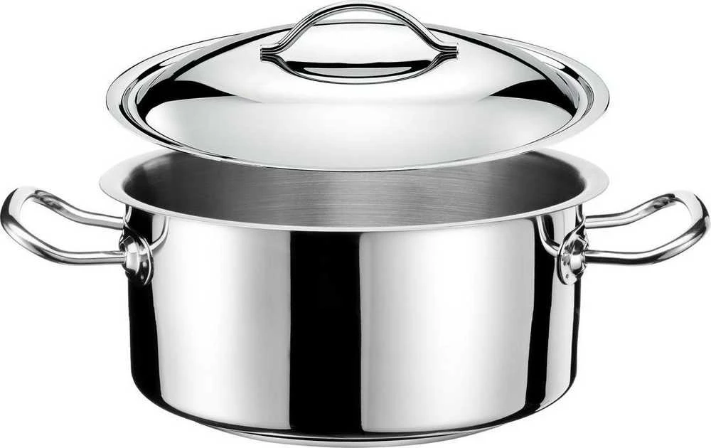 Tomgast EXCLUSIVE Puodas niski 16 cm su dangteliu
