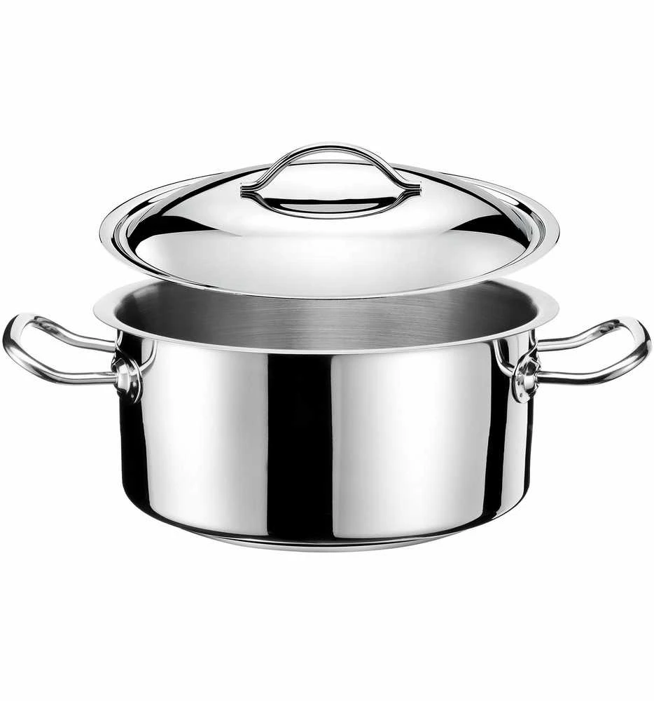 Tomgast EXCLUSIVE Puodas niski 20 cm su dangteliu