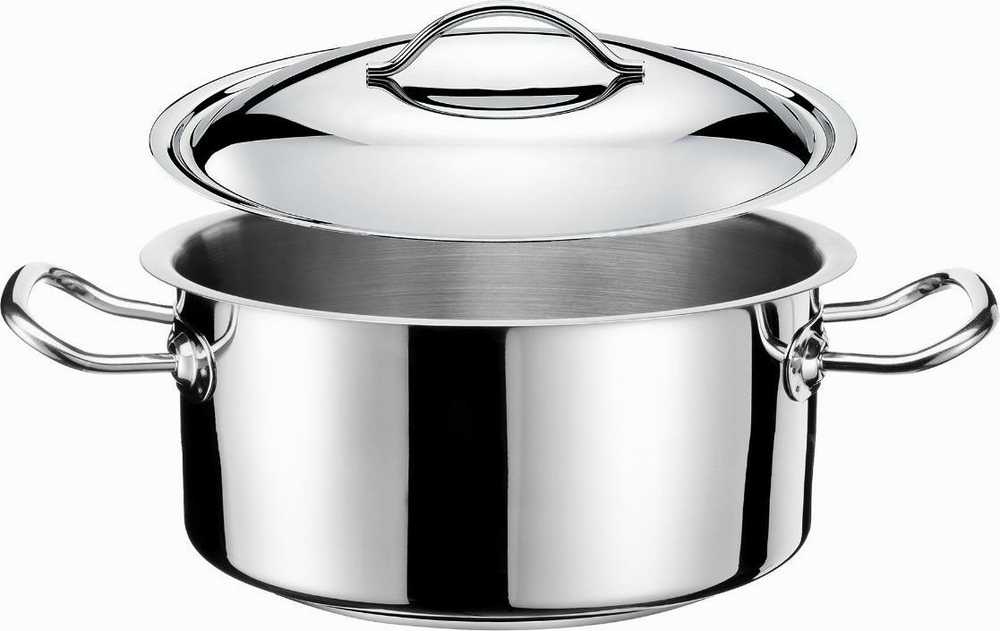 Tomgast EXCLUSIVE Puodas niski 32 cm su dangteliu