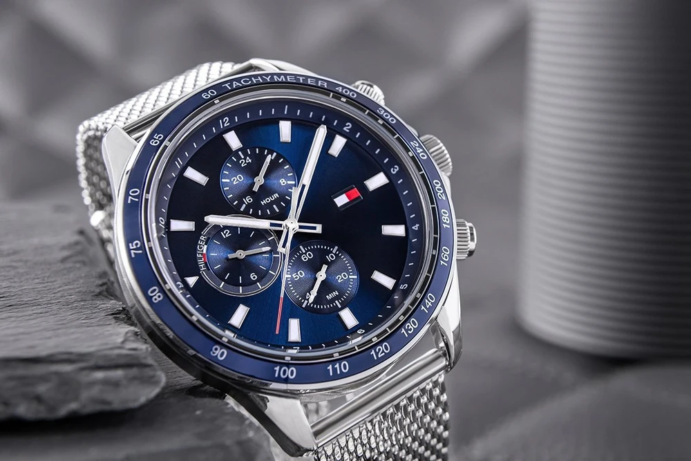 TOMMY HILFIGER VYRIŠKAS LAIKRODIS 1792018 Miles (zf113a) + DĖŽUTĖ