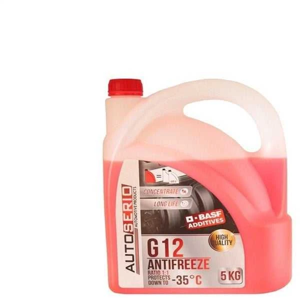 Aušinimo skysčio koncentratas Autoserio G12, -35°C, 5kg
