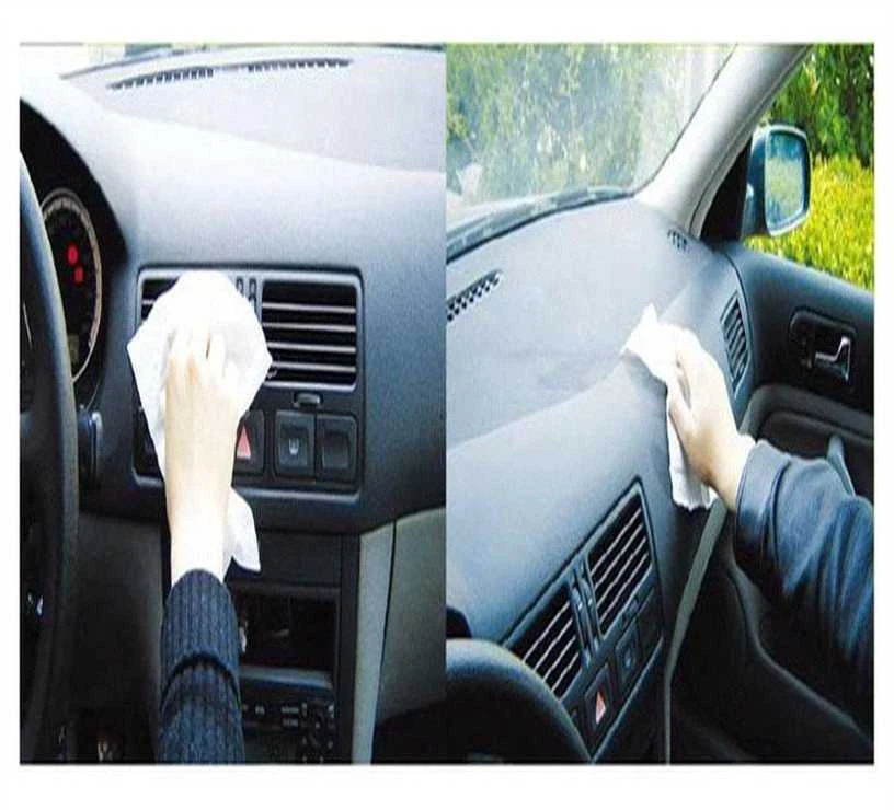 Autoserio TomPar drėgnos servetėlės vidaus valymui J020031 40 vnt.