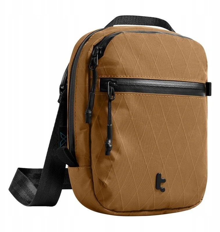 TOMTOC Aviator-T37 kelioninis krepšys su pečių dirželiu X-Pac 1.3L (ruda)